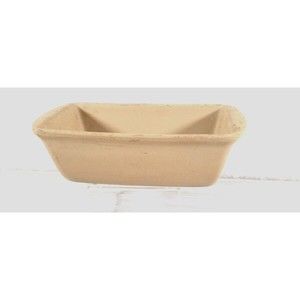 PAMPERED CHEF STONEWARE LOAF PAN FAMILY HERITAGE 5"x9 BREAD•MEATLOAF